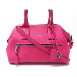 NEUF SAC A MAIN MARC JACOBS INCOGNITO PM BANDOULIERE CUIR GRAINE ROSE BAG 2100€