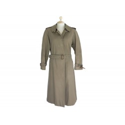 IMPERMEABLE BURBERRYS 42 L COTON POLYESTER KAKI FEMME TARTAN TRENCH COAT 1500€