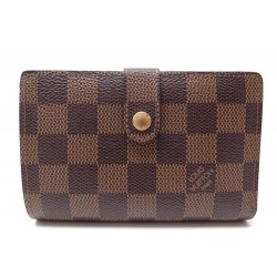 PORTEFEUILLE LOUIS VUITTON VIENNOIS TOILE DAMIER EBENE PORTE CARTES WALLET 510€