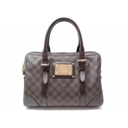 SAC A MAIN LOUIS VUITTON BERKELEY EN TOILE DAMIER EBENE BROWN HAND BAG 1300€