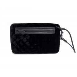 POCHETTE BOTTEGA VENETA VELOURS MATELASSE 