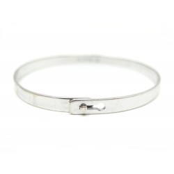 BRACELET DINH VAN JONC SERRURE T 17 CM EN OR BLANC 18K 12.5 GR WHITE GOLD 3200€