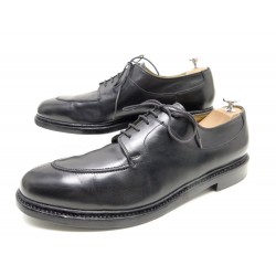 CHAUSSURES PARABOOT DERBY DEMI CHASSE 12 45.5 CUIR COUSU NORVEGIEN SHOES 345€