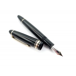 NEUF STYLO A PLUME MONTBLANC MEISTERSTUCK 146 13661 NOIR FOUNTAIN PEN 575€