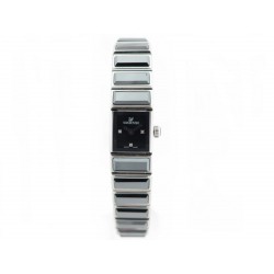 MONTRE BRACELET SWAROVSKI 999987 CARRE ACIER ARGENTE CRISTAL CRYSTALS WATCH 690€