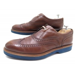 CHAUSSURES SALVATORE FERRAGAMO OXFORD 9 IT 43.5 FR MOCASSINS EN CUIR MARRON 575€