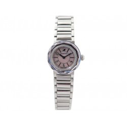 MONTRE SWAROVSKI 999970 QUARTZ 24 MM ACIER CRISTAL ROSE CRYSTAL STEEL WATCH 349