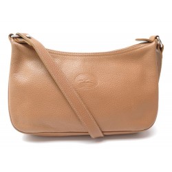 SAC A MAIN LONGCHAMP CUIR GRAINE 