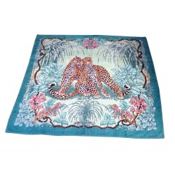 SERVIETTE DE BAIN HERMES PLAGE GRAND MODELE LEOPARD