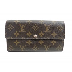 PORTEFEUILLE LOUIS VUITTON SARAH EN TOILE MONOGRAM PORTE MONNAIE WALLET 475€