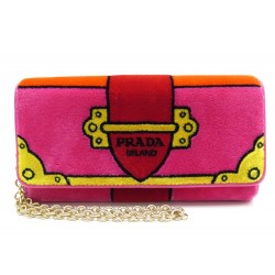 NEUF PORTEFEUILLE PRADA POCHETTE 1MH019 