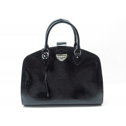 NEUF SAC A MAIN LOUIS VUITTON PONT NEUF GM EN CUIR EPI NOIR VERNIS PURSE 2550€