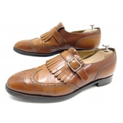 CHAUSSURES CHURCH'S STAFFORD MOCASSINS A FRANGES 9F 43 EN CUIR MARRON SHOES 850€