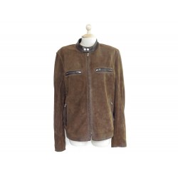 VESTE BELSTAFF DAIM MARRON 