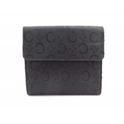 PORTEFEUILLE CELINE PORTE CARTES MONNAIE EN TOILE MONOGRAMMEE LOGO WALLET 220€