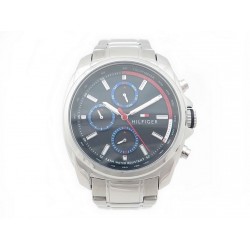 NEUF MONTRE TONY HILFIGER QUARTZ ACIER 