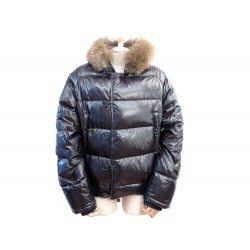 BLOUSON VESTE DOUDOUNE MONCLER BULGARE HOMME T 02 M 48 50 MANTEAU NOIR COAT 780€