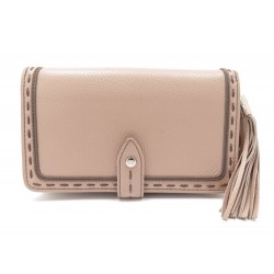 PORTEFEUILLE LANCEL COMPAGNON PREMIER FLIRT A05881 CUIR GRAINE ROSE WALLET 275€