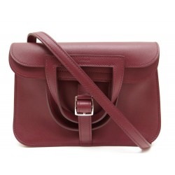 NEUF SAC A MAIN HERMES HALZAN MINI H069523CKAV BANDOULIERE CUIR SWIFT BAG 3250€