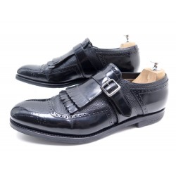 NEUF CHAUSSURES CHURCH'S SHANGHAI 5 ED LIMITEE 9 43 CUIR NOIR VERNI SHOES 850€