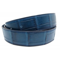 NEUF LIEN DE CEINTURE EN CUIR DE CROCODILE T 95 