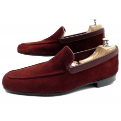 CHAUSSURES JOHN LOBB MOCASSINS EN VEAU VELOURS 5.5 39.5