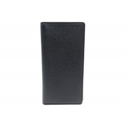 NEUF PORTEFEUILLE LOUIS VUITTON TAIGA EPICEA CARTES CUIR ANTHRACITE WALLET 430 