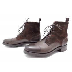 NEUF CHAUSSURES SANTONI OSCAR 14573 BOTTILLONS 9 IT 44 FR BOTTINES BOOTS 790€