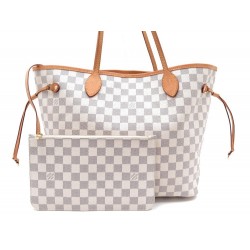 SAC A MAIN LOUIS VUITTON NEVERFULL DAMIER AZUR 