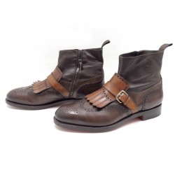 CHAUSSURES BOTTINES SANTONI 9.5 43 