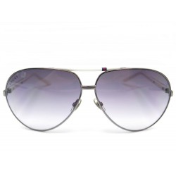 LUNETTES DE SOLEIL GUCCI AVIATOR PILOTE BLANCHE SUNGLASSES WHITE 300€