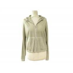 VESTE BLOUSON CHANEL SPORT P21081 T 38 M PERFORE 2003 BEIGE JACKET SPORTSWEAR