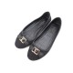 NEUF CHAUSSURES LOUIS VUITTON OXFORD BALLERINES 38 EN DAIM NOIR FLAT SHOES 450€