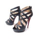 NEUF CHAUSSURES CHRISTIAN LOUBOUTIN BALOTA GLITTER 150 TAILLE 39