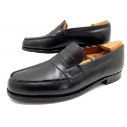 CHAUSSURES JM WESTON MOCASSINS 180 8.5C 42 CUIR EMBAUCHOIRS LOAFERS SHOES 675€