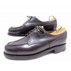 CAUSSURES JM WESTON 641 EN CUIR MARRON + BOITE 