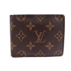 PORTEFEUILLE LOUIS VUITTON TOILE MONOGRAM PORTE CARTE PHOTO WALLET BILLFOLD 250