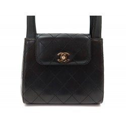 NEUF SAC A MAIN CHANEL TIMELESS A DOUBLE POIGNEE CUIR MATELASSE NOIR PURSE 3600€