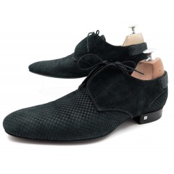 CHAUSSURES LOUIS VUITTON SOLFERINO DERBY 7.5 41.5 42 FIN PETIT DAMIER SHOES 690€