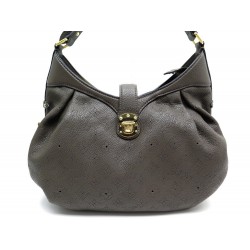 NEUF SAC A MAIN LOUIS VUITTON XS M95768 CUIR MONOGRAM MAHINA GRIS PERFORE 2400€