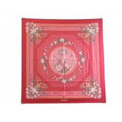 NEUF FOULARD HERMES JEUX DE PAILLE DE LA PERRIERE CARRE SEN SOIE SILK SCARF 360€