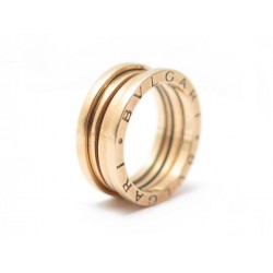 BAGUE BULGARI B.ZERO1 3 RANG AN191023 T 53 EN OR JAUNE 18K 8.9GR GOLD RING 1830€