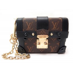 NEUF PORTEFEUILLE LOUIS VUITTON ESSENTIAL TRUNK MONOGRAM PETITE MALLE 