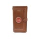 PORTEFEUILLE CELINE EN CUIR GRAINE MARRON + BOITE BROWN LEATHER WALLET BILLFOLD