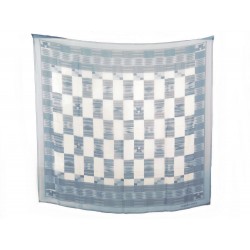 FOULARD HERMES CARRE GEANT MOUSSELINE DE SOIE 