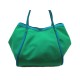 NEUF SAC A MAIN HERMES LINDY DE PLAGE GM EN COTON VERT LARGE BEACH HAND BAG