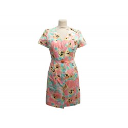 ROBE CINTREE CHANEL P07470 TAILLE 40 M EN COTON MULTICOLORE DRESS COTTON 2650€