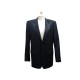 VESTE LOUIS VUITTON HOMME 48 M EN LAINE NOIRE BLACK JACKET WOOL MEN 1900€