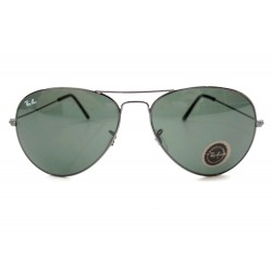 NEUF LUNETTES DE SOLEIL RAY BAN AVIATOR PILOTE 62/14 BAUSCH & LOMB USA NOIR 159€