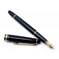 STYLO PLUME MONTBLANC MEISTERSTUCK CLASSIQUE RESINE NOIRE 